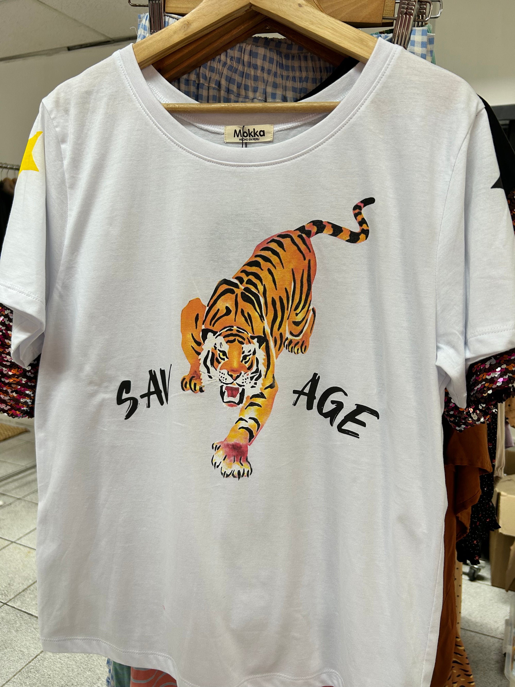 GRAPHIC TEE SAVAGE