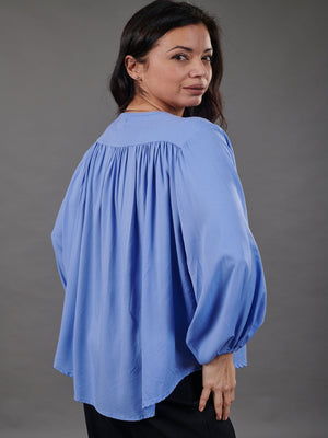 BLUSA ITALA CELESTE