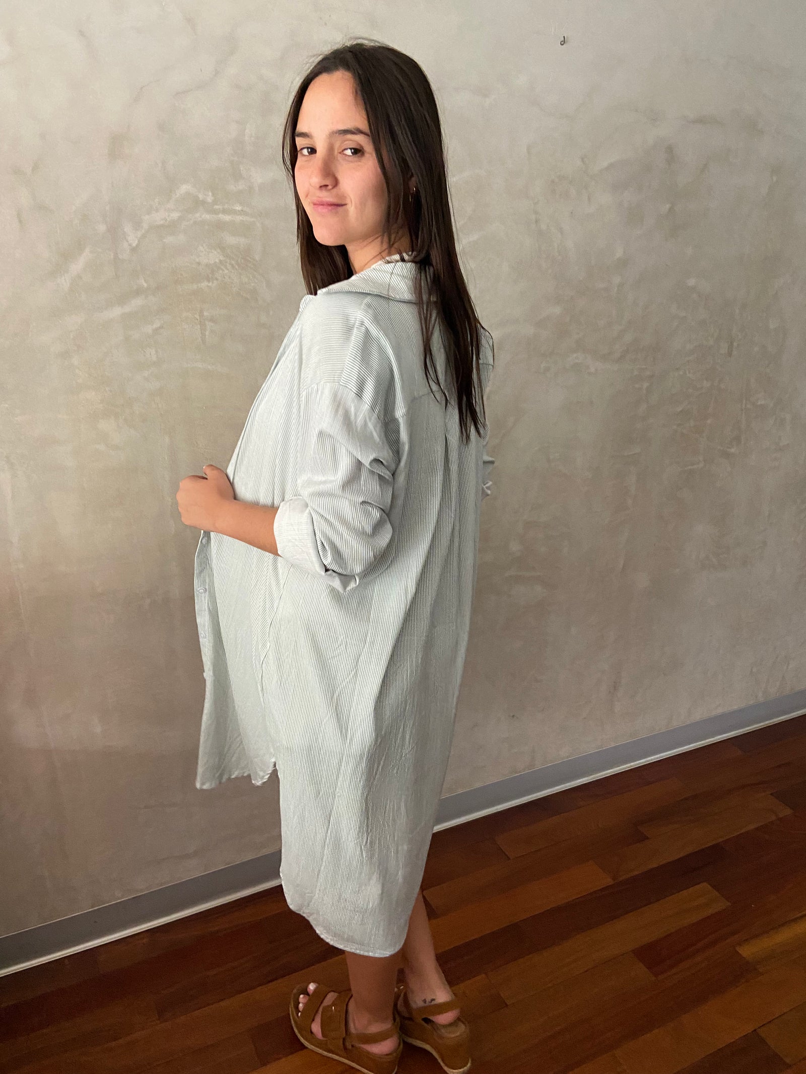 BLUSON GABY RAYAS VERDES